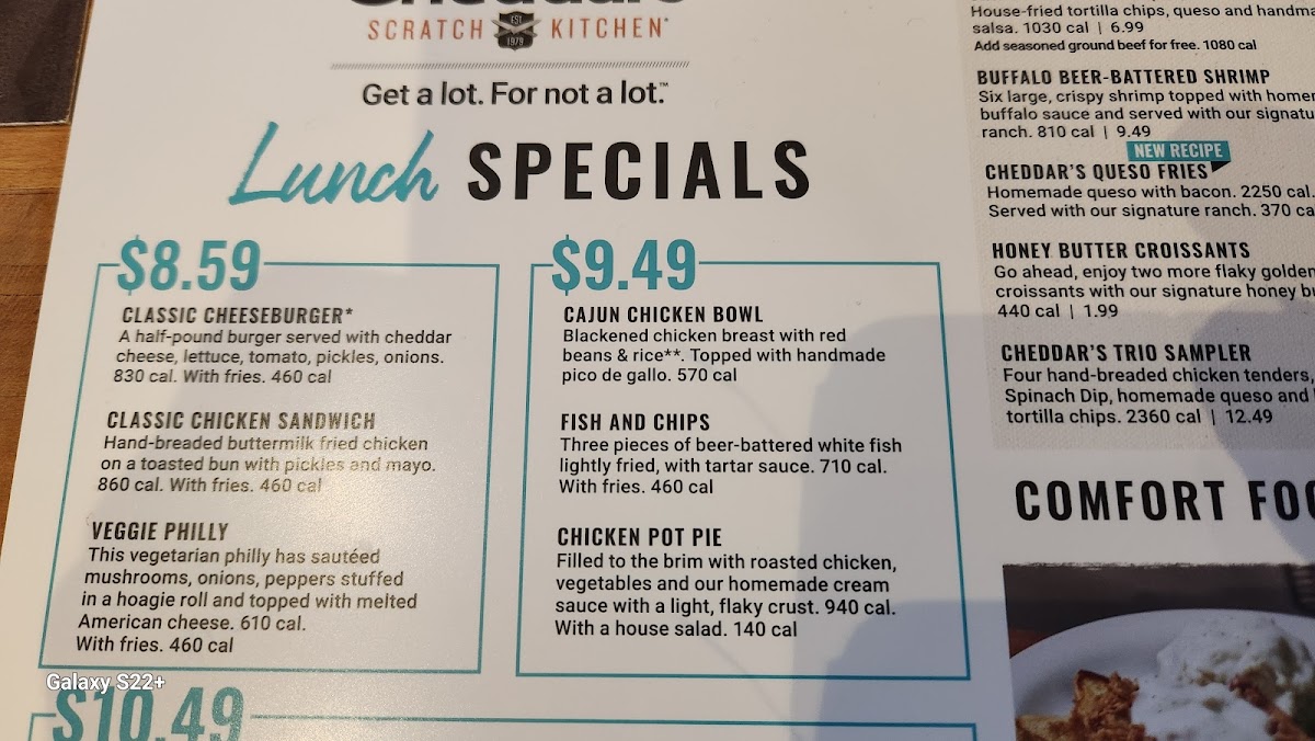 Cheddar's Scratch Kitchen Menu-5