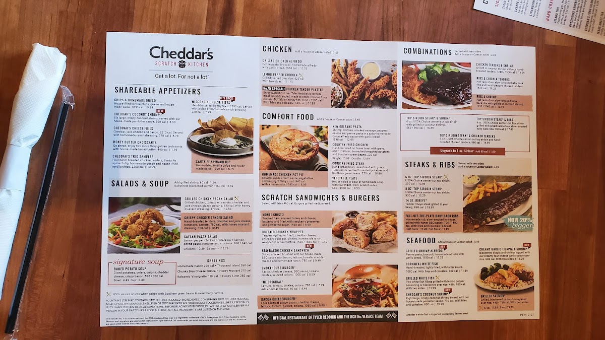 Cheddar's Scratch Kitchen Menu-6