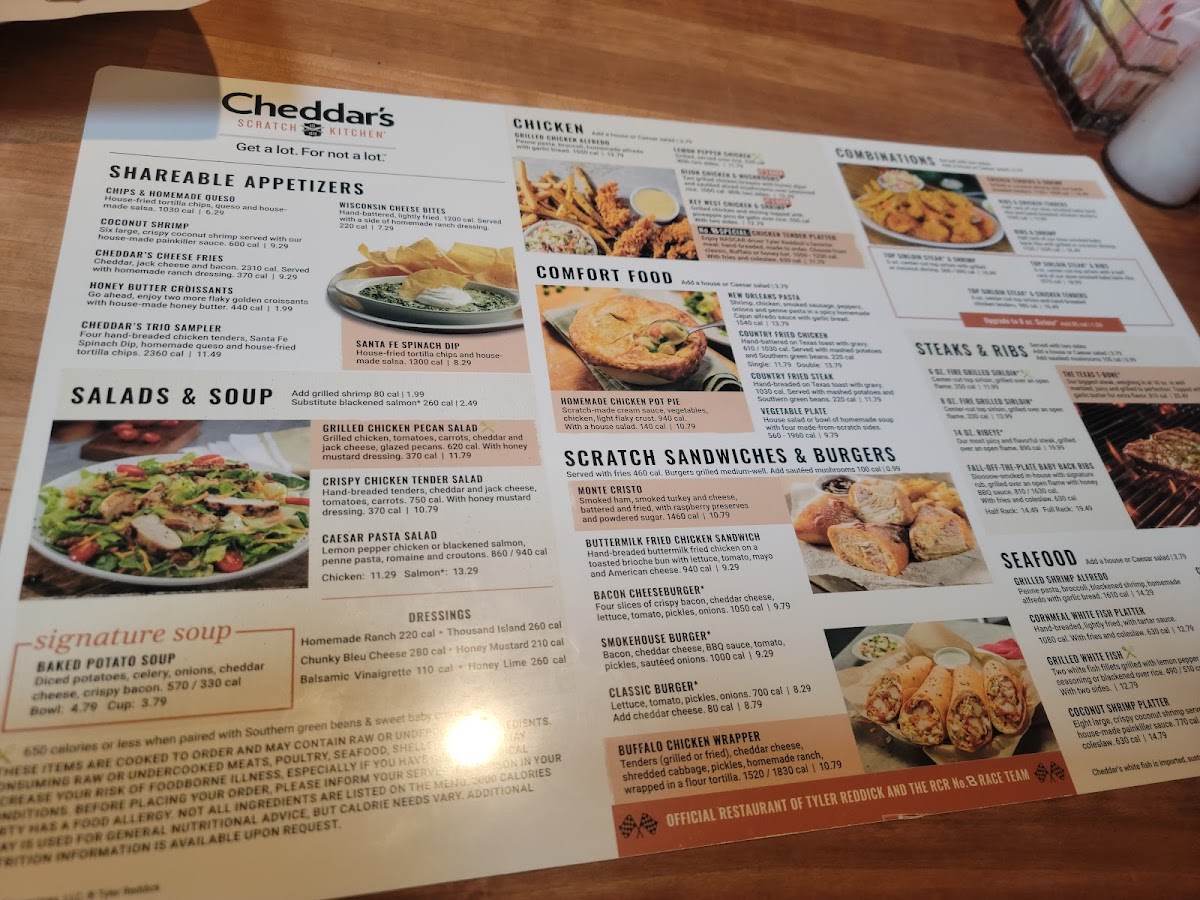 Cheddar's Scratch Kitchen Menu-8